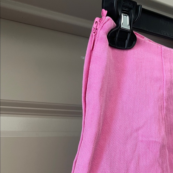 H&M Hot Pink Mini Skirt with Side Slit - Picture 4 of 4
